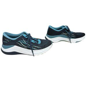Dansko Pace Navy Mesh Lace Up Athletic Oxford Women's Sneakers size 38 / 7.5